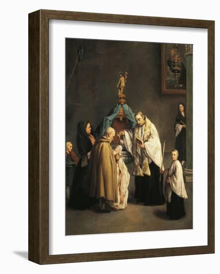 The Baptism-Pietro Longhi-Framed Giclee Print