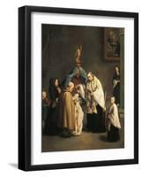 The Baptism-Pietro Longhi-Framed Giclee Print