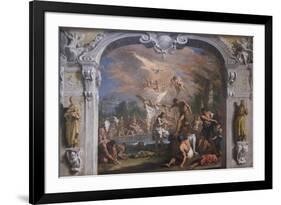 The Baptist of Christ-Sebastiano Ricci-Framed Premium Giclee Print