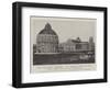 The Baptistery, Cathedral, and Leaning Tower at Pisa, with Campo Santo in the Background-null-Framed Giclee Print