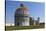 The Baptistery, Duomo and Leaning Tower, Piazza Dei Miracoli, Pisa, Tuscany, Italy, Europe-Simon Montgomery-Stretched Canvas