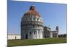 The Baptistery, Duomo and Leaning Tower, Piazza Dei Miracoli, Pisa, Tuscany, Italy, Europe-Simon Montgomery-Mounted Photographic Print