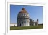 The Baptistery, Duomo and Leaning Tower, Piazza Dei Miracoli, Pisa, Tuscany, Italy, Europe-Simon Montgomery-Framed Photographic Print