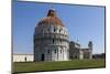 The Baptistery, Duomo and Leaning Tower, Piazza Dei Miracoli, Pisa, Tuscany, Italy, Europe-Simon Montgomery-Mounted Photographic Print