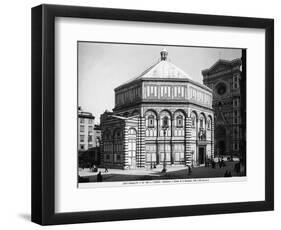 The Baptistery of San Giovanni Battista in Florence, Italy 20th Century-null-Framed Giclee Print