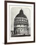 The Baptistery Pisa-null-Framed Giclee Print