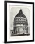 The Baptistery Pisa-null-Framed Giclee Print