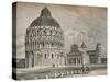 The Baptistry, Cathedral, and Leaning Tower of Pisa, c1906, (1907)-O Schulz-Stretched Canvas