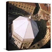 The Baptistry in Florence, 12th Century-CM Dixon-Stretched Canvas