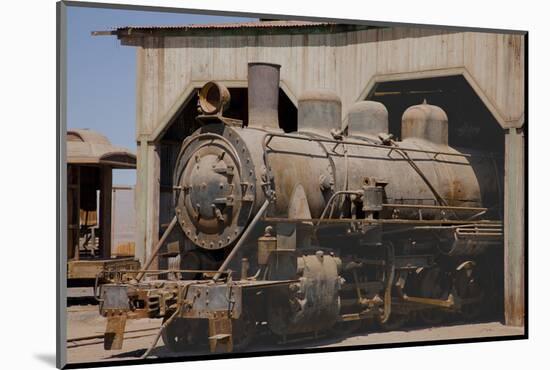 The Baquedano Railway Depot, Chile-Mallorie Ostrowitz-Mounted Photographic Print