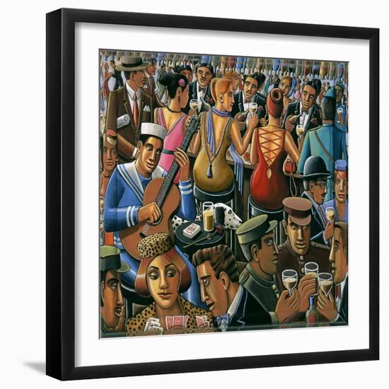 The Bar, 2015-PJ Crook-Framed Giclee Print