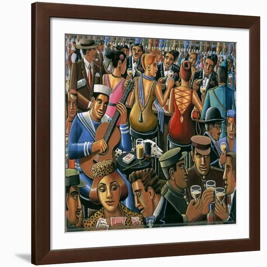 The Bar, 2015-PJ Crook-Framed Giclee Print