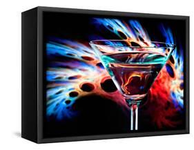 The Bar at the End of the Universe 1-Ursula Abresch-Framed Stretched Canvas