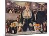 The Bar at the Folies-Bergere, 1882, (1938)-Edouard Manet-Mounted Giclee Print