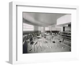 The Bar Diamand, Designed by Charavel, Melendes and Colombier, 1920S (B/W Photo)-French Photographer-Framed Giclee Print