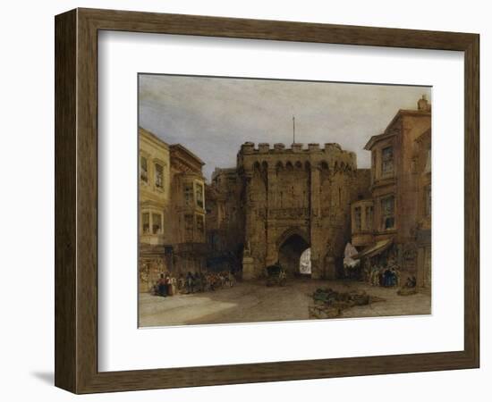 The Bar Gate, Southampton-William Callow-Framed Giclee Print