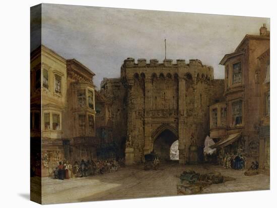 The Bar Gate, Southampton-William Callow-Stretched Canvas