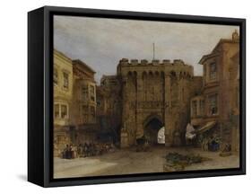 The Bar Gate, Southampton-William Callow-Framed Stretched Canvas