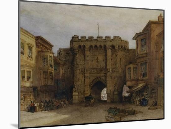 The Bar Gate, Southampton-William Callow-Mounted Giclee Print