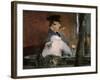 The Bar (Le Boucho), 1878-1879-Edouard Manet-Framed Giclee Print