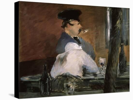 The Bar (Le Boucho), 1878-1879-Edouard Manet-Stretched Canvas