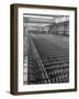 The Bar Mill Cooling Beds at the Brightside Foundry, Sheffield, South Yorkshire, 1964-Michael Walters-Framed Photographic Print