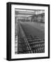 The Bar Mill Cooling Beds at the Brightside Foundry, Sheffield, South Yorkshire, 1964-Michael Walters-Framed Photographic Print