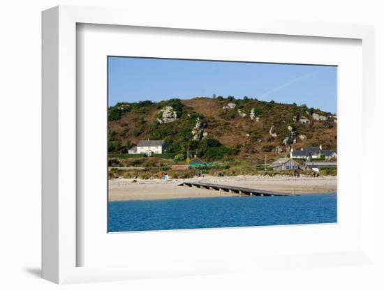 The Bar Quay on Bryher, Isles of Scilly, England, United Kingdom, Europe-Robert Harding-Framed Photographic Print