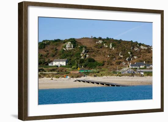 The Bar Quay on Bryher, Isles of Scilly, England, United Kingdom, Europe-Robert Harding-Framed Photographic Print