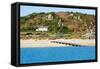 The Bar Quay on Bryher, Isles of Scilly, England, United Kingdom, Europe-Robert Harding-Framed Stretched Canvas