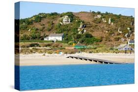 The Bar Quay on Bryher, Isles of Scilly, England, United Kingdom, Europe-Robert Harding-Stretched Canvas