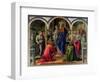 The Barbadori Altarpiece: Virgin and Child Surrounded by Angels with St. Frediano and St. Augustine-Fra Filippo Lippi-Framed Giclee Print