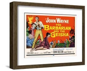 The Barbarian and the Geisha, 1958-null-Framed Art Print
