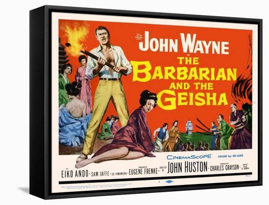 The Barbarian and the Geisha, 1958-null-Framed Stretched Canvas