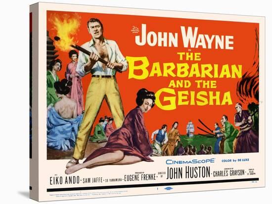 The Barbarian and the Geisha, 1958-null-Stretched Canvas