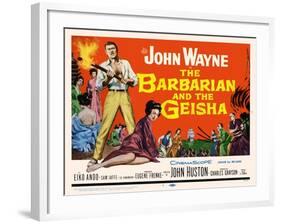 The Barbarian and the Geisha, 1958-null-Framed Art Print