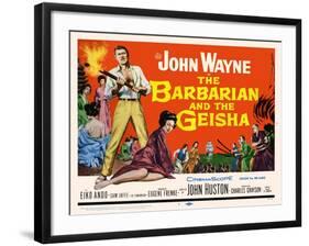 The Barbarian and the Geisha, 1958-null-Framed Art Print