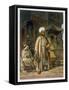 The Barber, from Souvenir of Cairo, c.1862-Amadeo Preziosi-Framed Stretched Canvas
