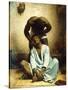 The Barber of Suez-Leon Joseph Florentin Bonnat-Stretched Canvas