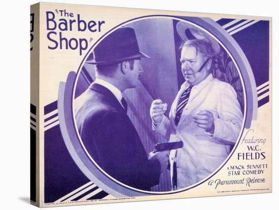 The Barber Shop, 1933-null-Stretched Canvas