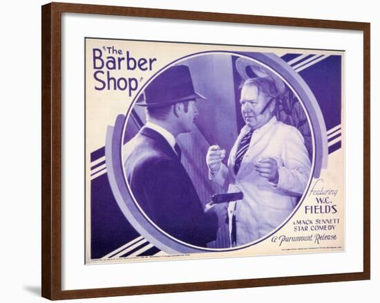 The Barber Shop, 1933-null-Framed Art Print