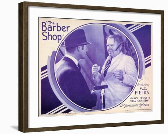 The Barber Shop, 1933-null-Framed Art Print