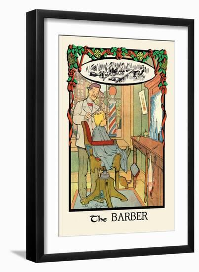 The Barber-H.o. Kennedy-Framed Art Print