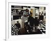 The Barbershop-Dale Kennington-Framed Giclee Print