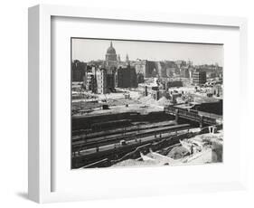 The Barbican Area of the City of London, World War II, 1942-null-Framed Photographic Print