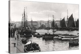 The Barbican, Plymouth, Devon, Early 20th Century-null-Stretched Canvas