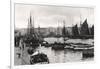 The Barbican, Plymouth, Devon, Early 20th Century-null-Framed Giclee Print