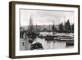 The Barbican, Plymouth, Devon, Early 20th Century-null-Framed Giclee Print