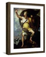 The Bard, 1809-Benjamin West-Framed Giclee Print