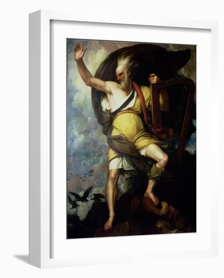 The Bard, 1809-Benjamin West-Framed Giclee Print